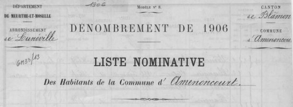 recensement de 1906