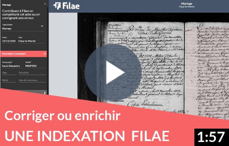 Corriger ou enrichir une indexation