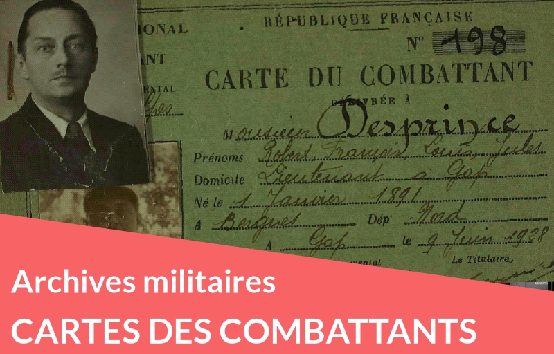 Cartes d’anciens combattants