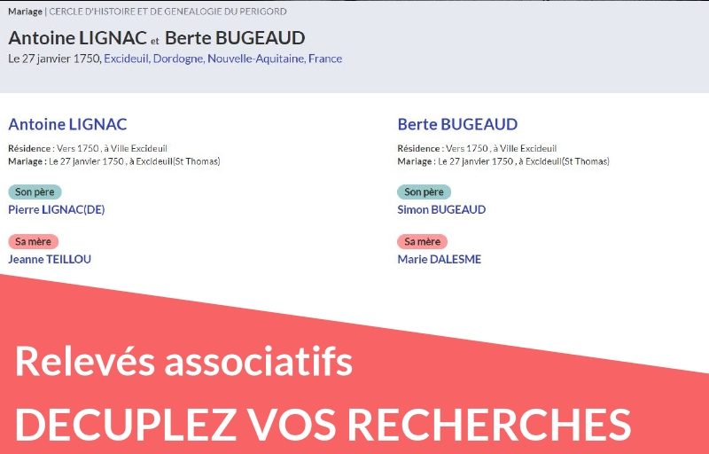 Relevés associatifs : décuplez vos résultats de recherche