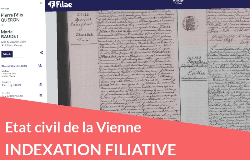 Nouveau : indexation filiative de la Vienne