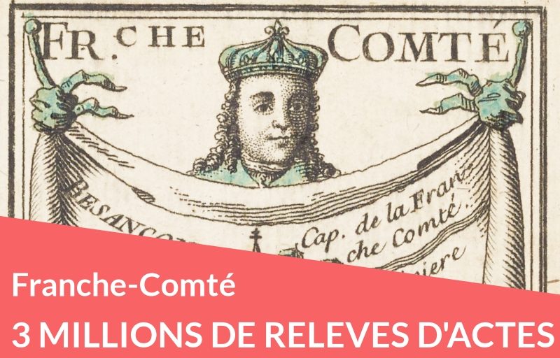 Nouveau : Franche-Comté 3 millions de relevés d’état civil