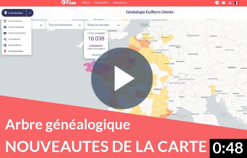 Arbre : La carte des lieux évolue