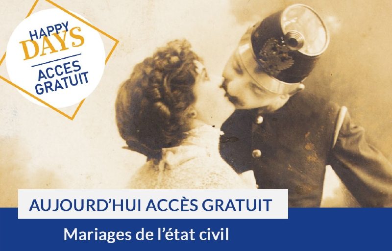 Happy Days : accès gratuit aux mariages de l’état civil