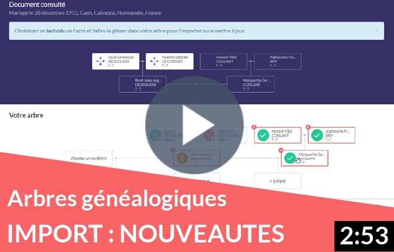 Import de personnes et d’événements : les nouveautés