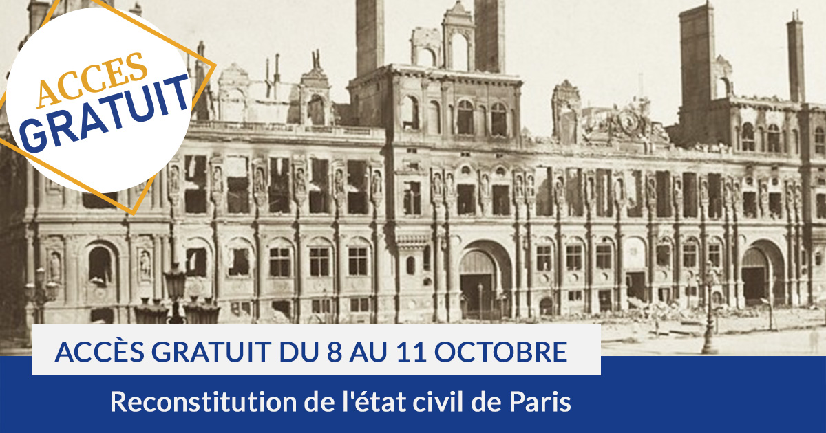 reconstitution de l'état civil de Paris