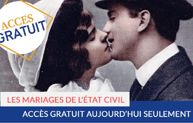 Accès gratuit aux mariages de l’état civil, 12 février 2021