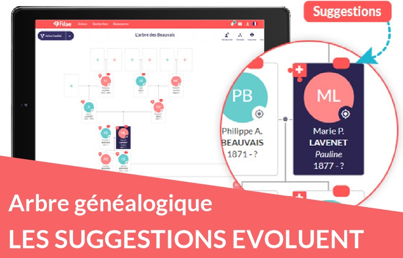 Les suggestions évoluent