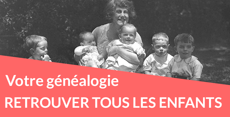 Retrouver tous les enfants des ancêtres