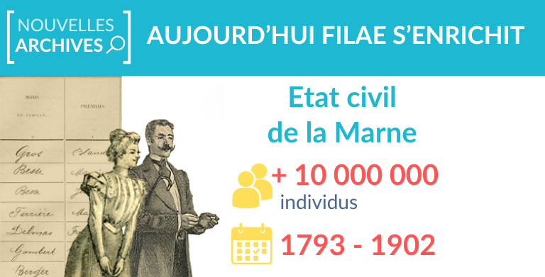 État civil de la Marne : les indexations enrichies des conjoints et parents