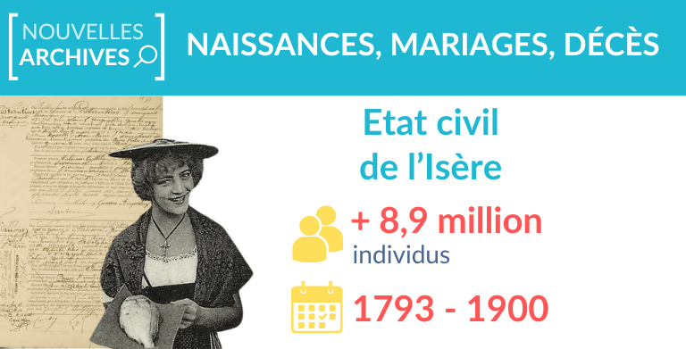 Mise à jour de l’état civil de l’Isère : 8,9 millions d’individus ajoutés