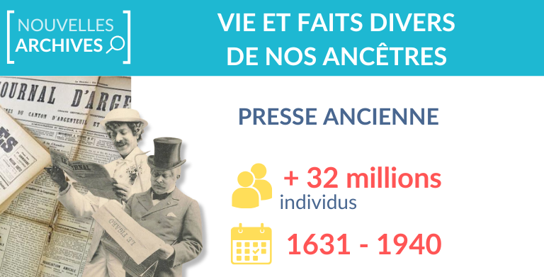 Nouveauté : La presse ancienne arrive sur Filae ! Nouveauté : La presse ancienne arrive sur Filae !