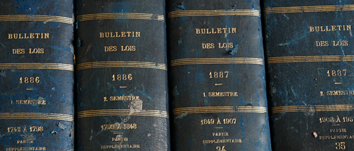 Registres du Bulletin des lois du XIXe siècle