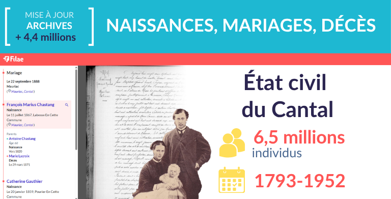 4,4 millions d&rsquo;individus ajoutés dans le Cantal